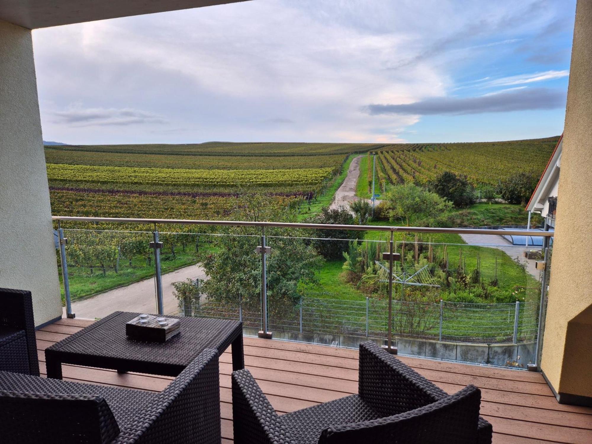 Gaestehaus Casa Luna - Paradiesische Ferienwohnungen Am Kaiserstuhl! Bischoffingen Exterior foto